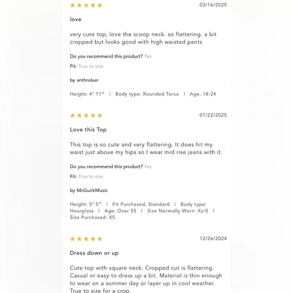 Pilcro Long-Sleeve Scoop-Neck Babydoll Top - Picture 11 of 11